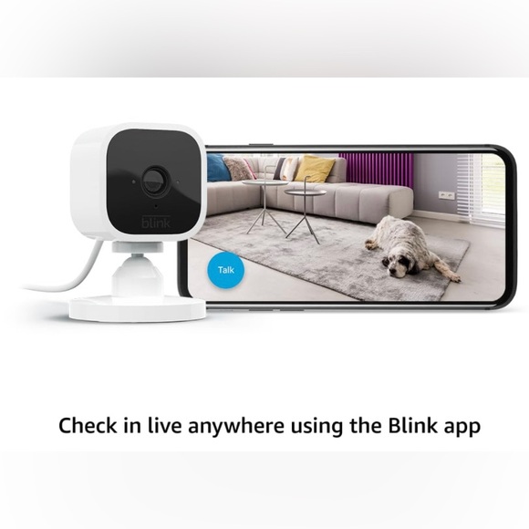 Blink Mini - Compact indoor plug-in smart security camera,
1080p HD - Picture 4 of 5